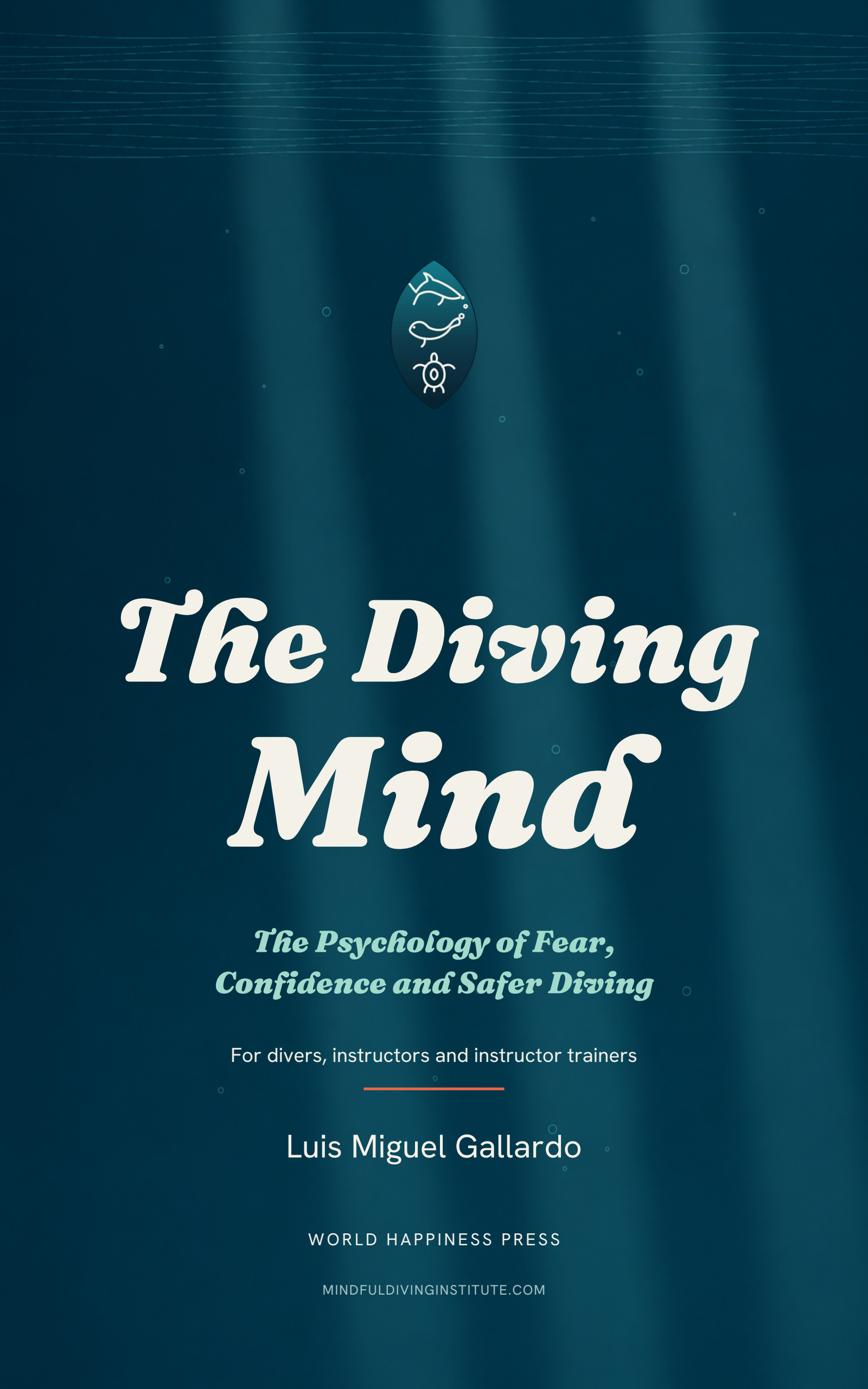 Cover of The Diving Mind by Luis Miguel Gallardo