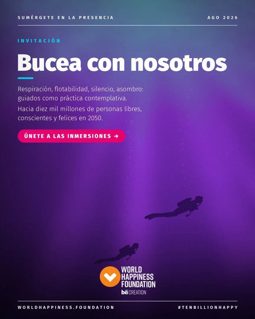 Tarjeta: Bucea con nosotros