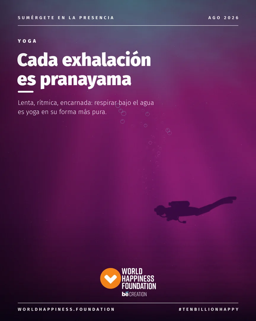 Tarjeta: Cada exhalación es pranayama