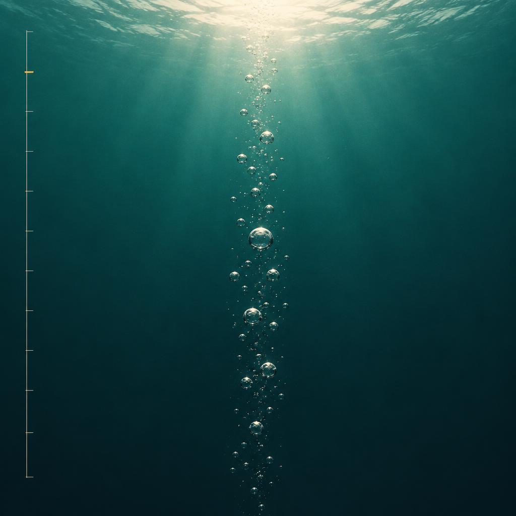 Resumen de la especialidad MB-D del Mindful Diving Institute: la respiración como capa de la práctica, no un nivel.