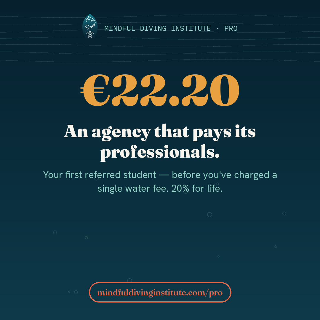 The pay reversal — Mindful Diving PRO card 1 (EN)