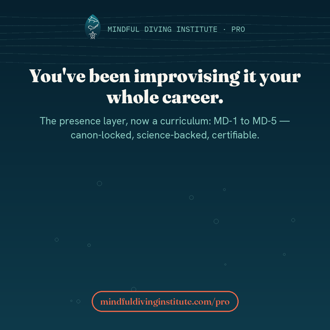 The improvisation — Mindful Diving PRO card 2 (EN)