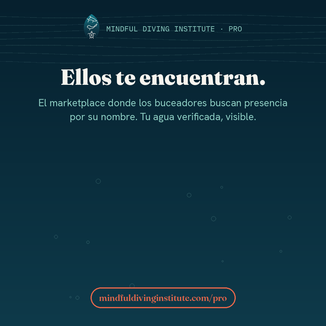 Ellos te encuentran — Mindful Diving PRO card 7 (ES)